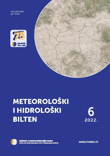 Meteorološki i hidrološki bilten : 36,6(2022) /  glavna i odgovorna urednica Branka Ivančan-Picek.