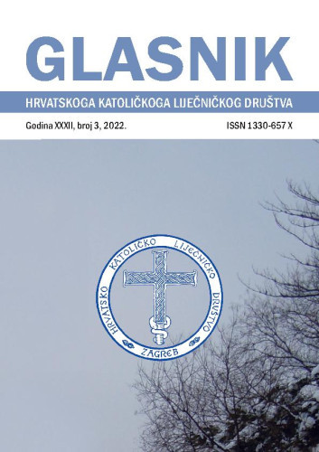 Glasnik Hrvatskoga katoličkoga liječničkog društva = Journal of the Croatian Catholic Medical Society  : 32,3(2022) / glavni i odgovorni urednik, editor in chief Rok Čivljak.
