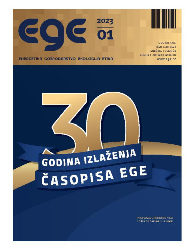 EGE  : energetika, gospodarstvo, ekologija, etika : 31,1(2023) / glavni urednik Branko Iljaš.