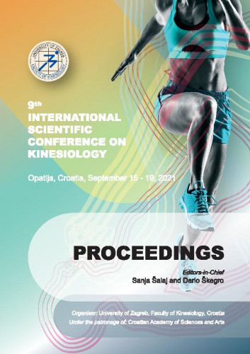 Proceedings / 9th International Scientific Conference on Kinesiology, Opatija, Croatia, September 15-19, 2021 ; editors-in-chief Sanja Šalaj and Dario Škegro.