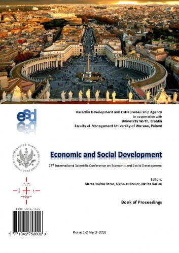 Economic and social development : book of proceedings : 27(2018) / ... International Scientific Conference on Economic and Social Development