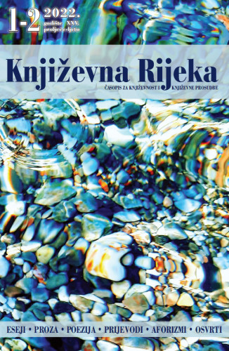 Književna Rijeka   : časopis za književnost i književne prosudbe  / Davor Grgurić (glavni urednik).