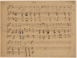 Drei Lieder  / in Musik gesetzt für eine Singstimme mit Begleitung des Pianoforte von Ferdinand Wiesner