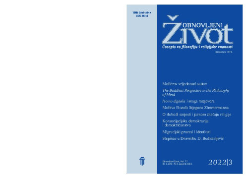 Obnovljeni život  : časopis za religioznu kulturu : 77, 3(2022) / glavni urednik Tadija Milikić.