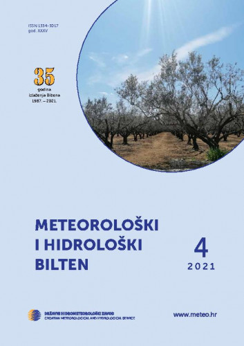 Meteorološki i hidrološki bilten : 35,4(2021) / glavna i odgovorna urednica Branka Ivančan-Picek.