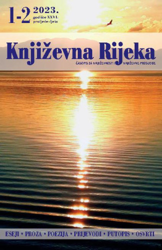 Književna Rijeka  : časopis za književnost i književne prosudbe : 26,1/2(2023) / Davor Grgurić (glavni urednik).