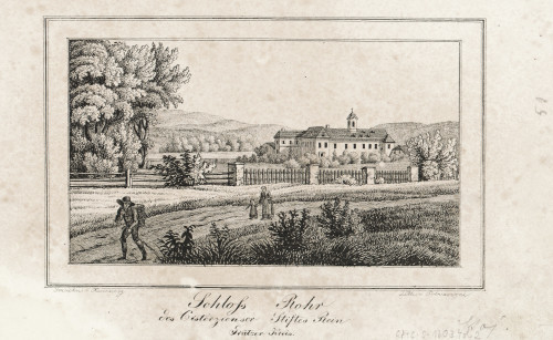 Schloss Rohr / Folwarczni ; [prema crtežu Josefa Kuwassega].