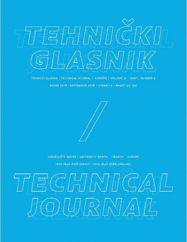Tehnički glasnik : 12,3(2018) /glavni urednik, editor-in-chief Milan Kljajin.