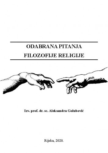 Odabrana pitanja filozofije religije / Aleksandra Golubović.