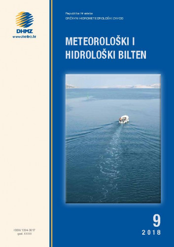 Meteorološki i hidrološki bilten : 32,9(2018) / glavna i odgovorna urednica Branka Ivančan-Picek.