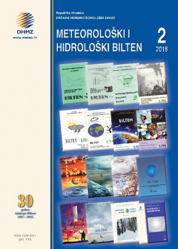 Meteorološki i hidrološki bilten : 30,2(2016) / glavna i odgovorna urednica Nataša Strelec Mahović.