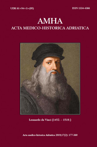 Acta medico-historica Adriatica : 17,2(2019) / glavni urednik, editor-in-chief Igor Eterović.