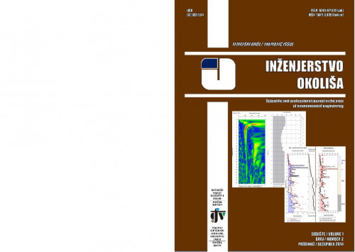 Inženjerstvo okoliša : scientific and professional journal in the area of environmental engineering : 1,2(2014) / glavni urednik, editor in chief Vladimir Patrčević.