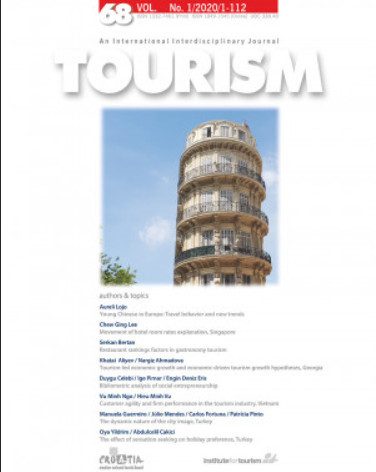 Tourism : international interdisciplinary journal / editor-in-chief Sanda Čorak.