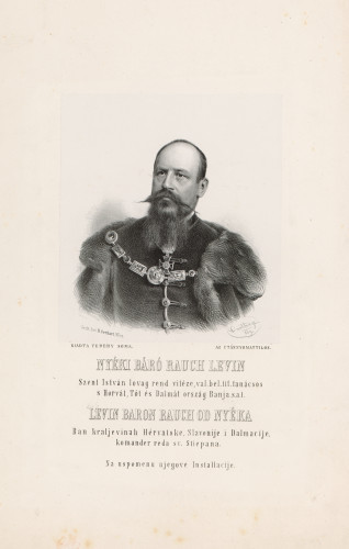 Nyéki Bàró Rauch Levin = Levin Baron Rauch od Nyéka / [Adolf] Dauthage.