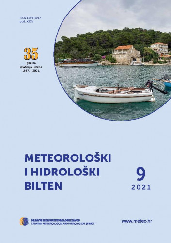 Meteorološki i hidrološki bilten : 35,9(2021) / glavna i odgovorna urednica Branka Ivančan-Picek.