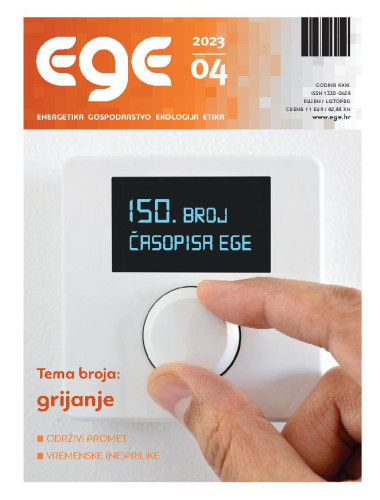 EGE  : energetika, gospodarstvo, ekologija, etika : 31,4(2023) / glavni urednik Branko Iljaš.