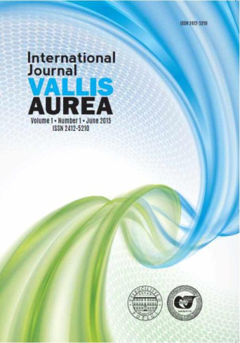 Vallis aurea  : international journal : 1,1(2015) / editors-in-chief Branko Katalinić, Dinko Zima.