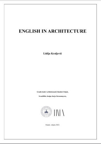 English in architecture  / autorica Lidija Kraljević