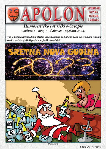 Apolon  : humorističko-satirički e-časopis / glavni (i neodgovorni) urednik Ivan Grahovec