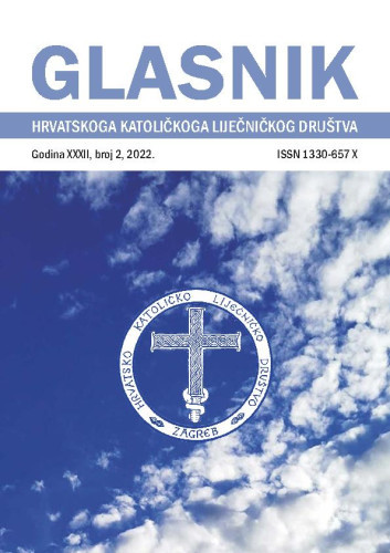 Glasnik Hrvatskoga katoličkoga liječničkog društva =  : Journal of the Croatian Catholic Medical Society : 32,2(2022) / glavni i odgovorni urednik, editor in chief Rok Čivljak.