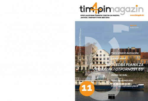 Tim4pin magazin   : specijalizirani časopis Centra za razvoj javnog i neprofitnog sektora : 11(2020)  / glavni urednik Davor Vašiček.