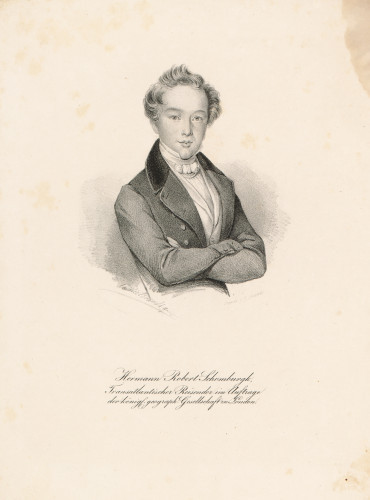 Herman Robert Schomburgk / A. [August] Kneisel ; [prema crtežu Cäcilie Brandt].