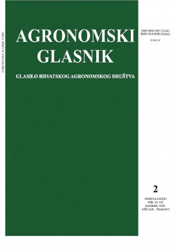 Agronomski glasnik : glasilo Hrvatskog agronomskog društva : 81,2(2019) / glavni i odgovorni urednik, editor-in-chief Ivo Miljković.