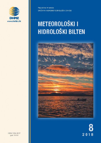 Meteorološki i hidrološki bilten : 32,8(2018) / glavna i odgovorna urednica Branka Ivančan-Picek.