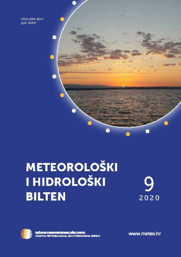 Meteorološki i hidrološki bilten : 34,9(2020) / glavna i odgovorna urednica Branka Ivančan-Picek.