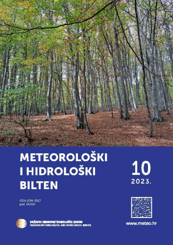 Meteorološki i hidrološki bilten : 37,10(2023)  / glavna i odgovorna urednica Branka Ivančan-Picek.