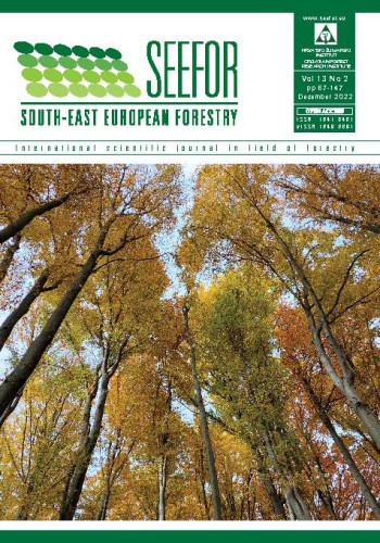 South-east European forestry :  : SEEFOR : international scientific journal in field of forestry : 13,2(2022) / editor-in-chief Ivan Balenović.