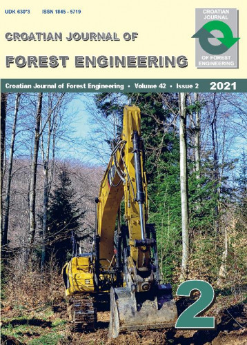 Croatian journal of forest engineering : 42,2(2021) journal for theory and application of forestry engineering / editors-in-chief Tibor Pentek, Tomislav Poršinsky.