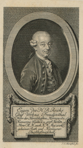 Eugen Wenzel von Wrbna Freudenthal / J. [Johann] E. [Ernst] Mansfeld.