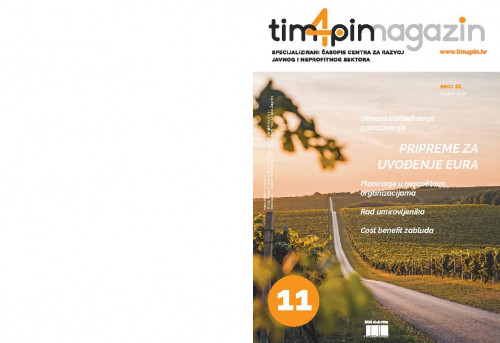 Tim4pin magazin   : specijalizirani časopis Centra za razvoj javnog i neprofitnog sektora : 11(2021)  / glavni urednik Davor Vašiček.