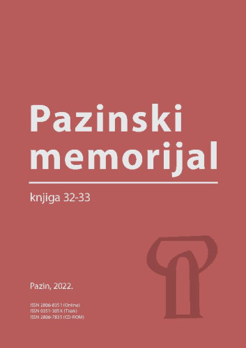 Pazinski memorijal : 32/33(2022)  / glavni urednik Marija Ivetić.