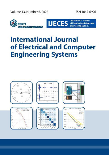 International journal of electrical and computer engineering systems : 13,6(2022)  / editor-in-chief Tomislav Matić.
