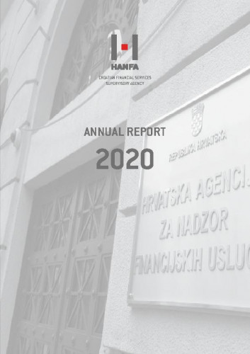 Annual report ... : 2020 / Croatian Financial Services Supervisory Agency.