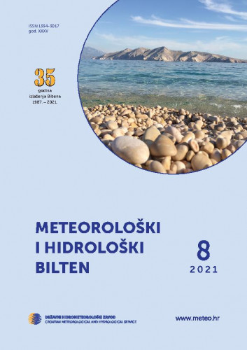 Meteorološki i hidrološki bilten : 35,8(2021) / glavna i odgovorna urednica Branka Ivančan-Picek.