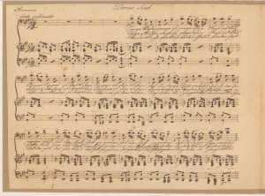 Doras Lied  : [Romance] / in Musik gesetzt von Ferdinand Wiesner ; aus der Novelle Taubstumm von [Friedrich] Uhl