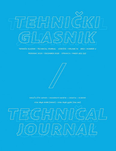 Tehnički glasnik : 14,4(2020) / glavni urednik, editor-in-chief Milan Kljajin.