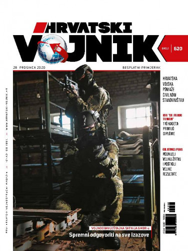 Hrvatski vojnik.hr : prvi hrvatski vojnostručni magazin : 620 (2020) / glavni urednik Željko Stipanović.