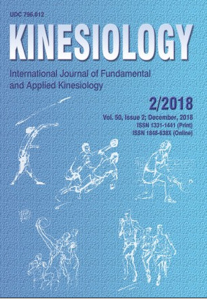 Kinesiology : 50,2(2018) /editor-in-chief Dragan Milanović.