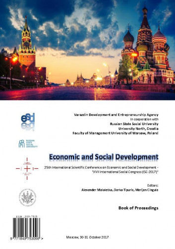 Economic and social development : book of proceedings : 25(2017) / ... International Scientific Conference on Economic and Social Development