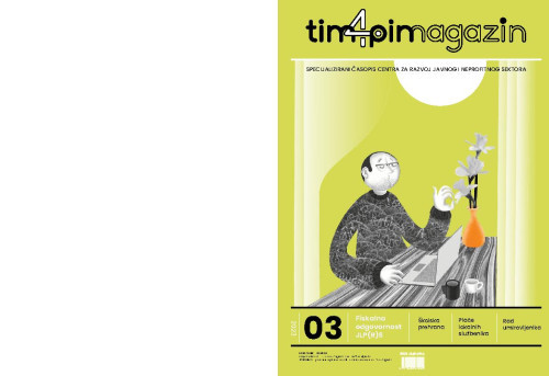 Tim4pin magazin  : specijalizirani časopis Centra za razvoj javnog i neprofitnog sektora : 3(2023) / glavni urednik Davor Vašiček.