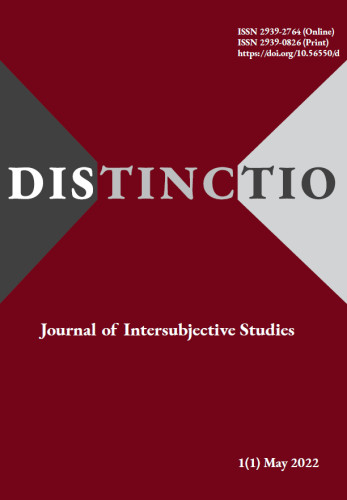 Distinctio  : journal of intersubjective studies / editor-in-chief Jure Zovko