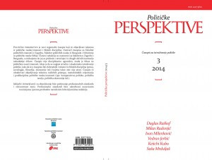 Političke perspektive : časopis za istraživanje politike / glavna urednica Ana Matan.