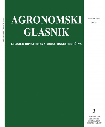 Agronomski glasnik : glasilo Hrvatskog agronomskog društva : 80,3(2018) / glavni i odgovorni urednik, editor-in-chief Ivo Miljković.