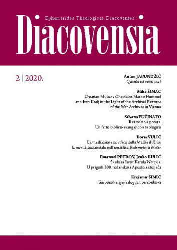 Diacovensia : teološki prilozi : 28,2(2020) / glavni i odgovorni urednik, editor-in-chief Šimo Šokčević.