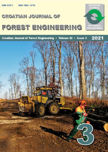 Croatian journal of forest engineering : 42,3(2021) journal for theory and application of forestry engineering / editors-in-chief Tibor Pentek, Tomislav Poršinsky.